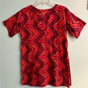 Batik print tunic